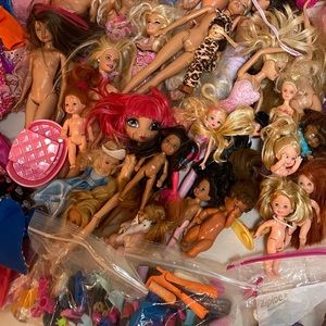 Huge Barbie Doll Lot